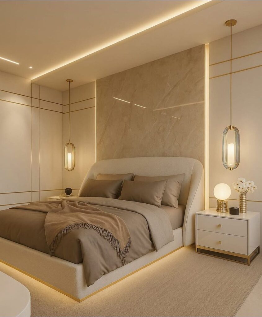 3BHK Bedroom Interior Design in Delhi NCR