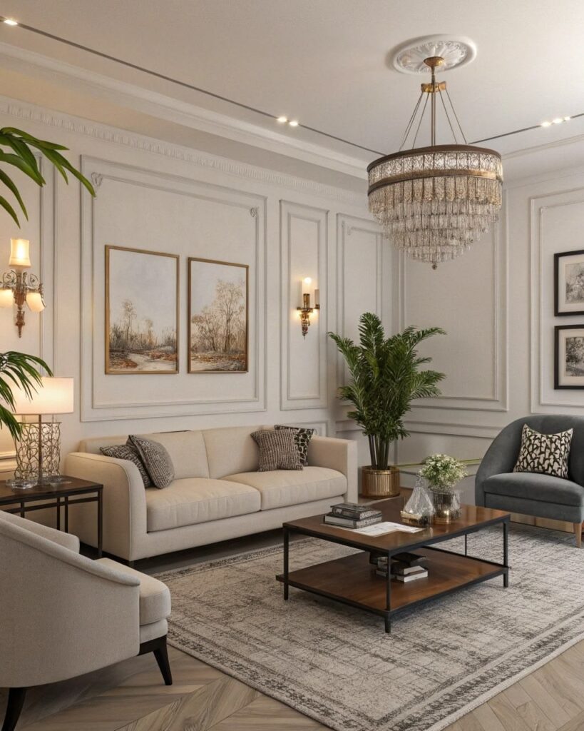 Living Room Interior Design Cost in India